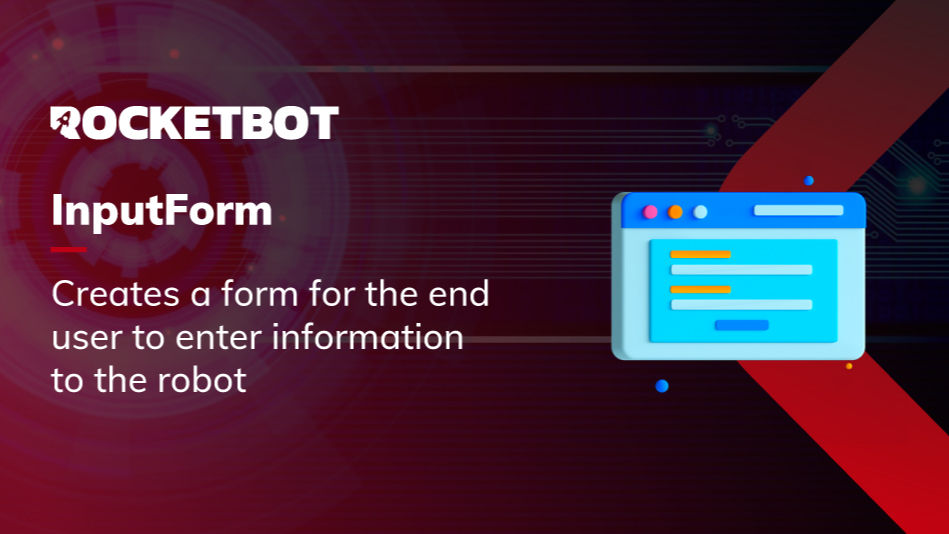 InputForm banner